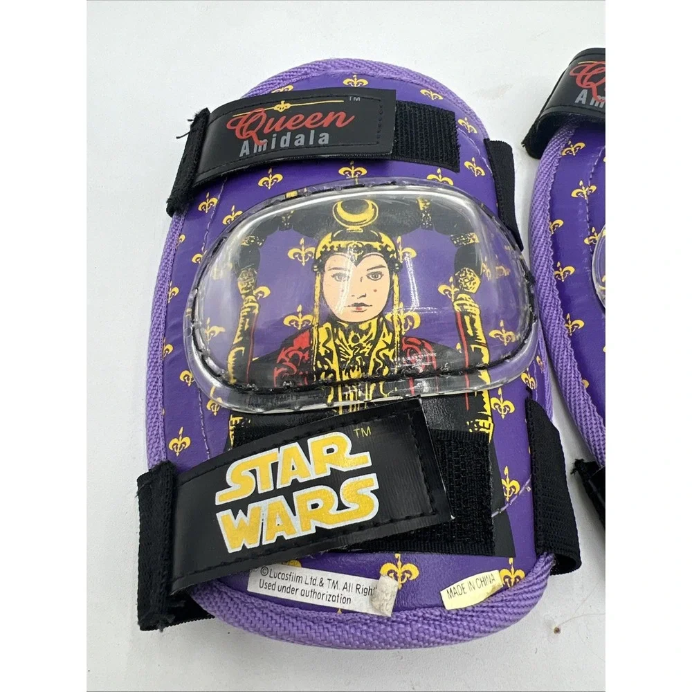 Queen Amidala Knee Pads From 1999 Star Wars Safety for skating